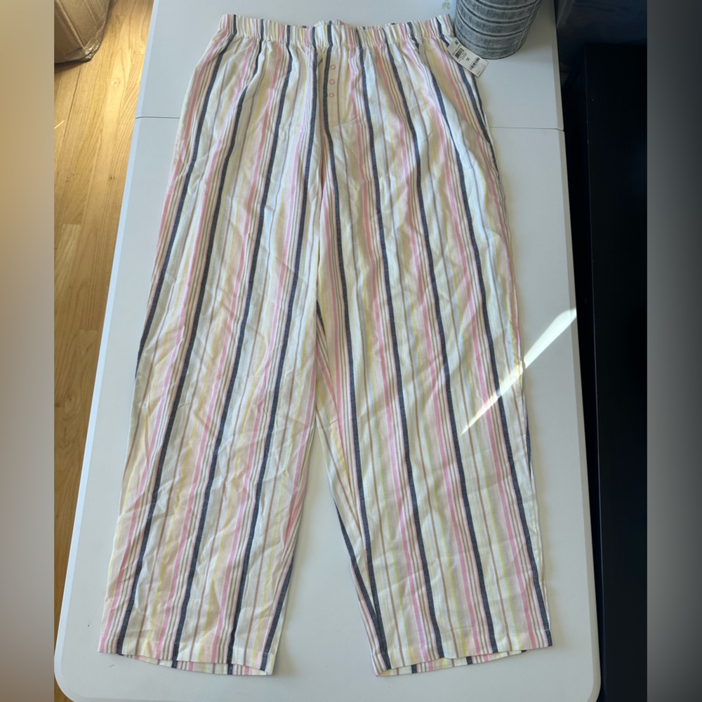 Jenni striped pajama bottoms 3X